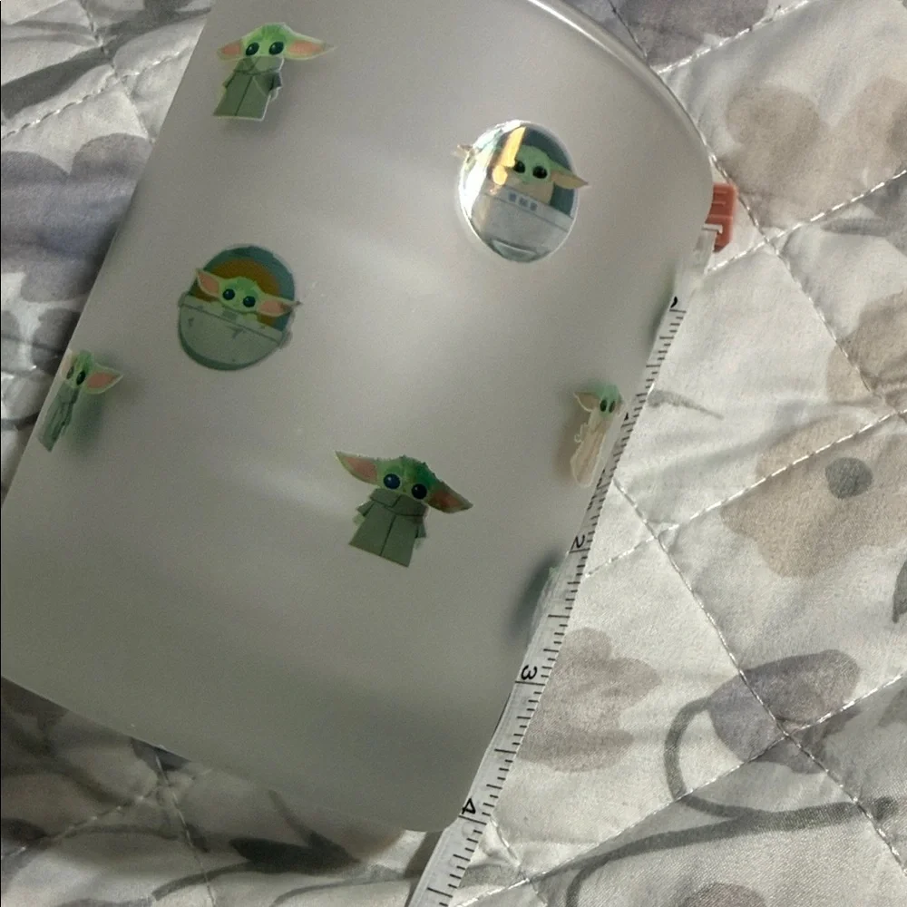 Star Wars The Child Frosted Glass - Green Accents